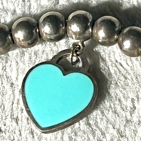 Tiffany & Co. Jewelry - Tiffany Blue Heart Sterling SilverNecklace 17 inch